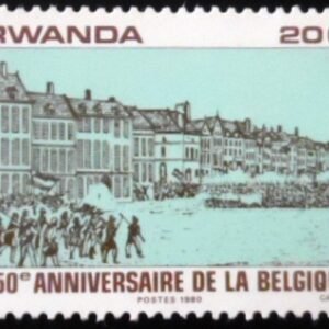 1980 - Scene from belgian independence war