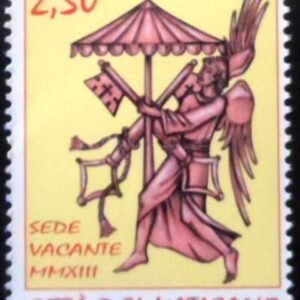 2013 - Angel with Coat of Arms of the Apostolic Chamber 2,50