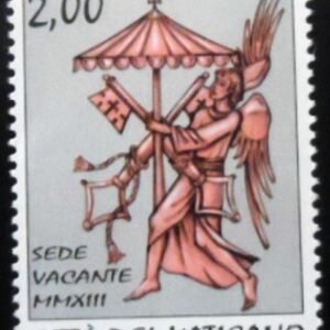 2013 - Angel with Coat of Arms of the Apostolic Chamber 2