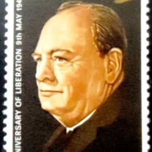 1970 - Sir Winston Churchill by Arnold van Praag