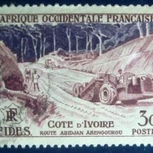 1956 - Route Abengourou-Abidjan