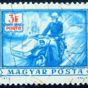 1973 - Postman on motorcycle