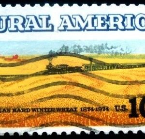 1974 - Wheat Fields and Train