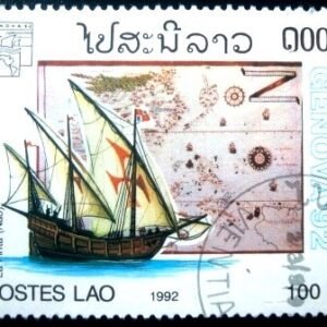 1992 - Sailing ships and maps