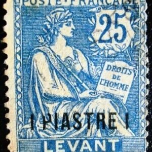 1902 - Type Mouchon 1 piastre