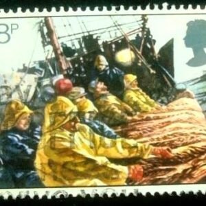 1981 - Hauling in Trawl Net