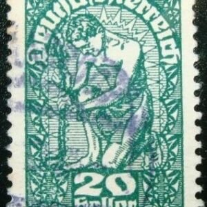 1919 - Allegory 20 blue green