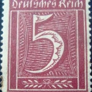 1921 - Numeral 5