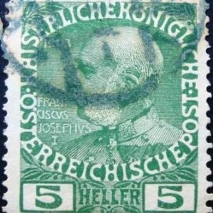 1908 - Emperor Franz Joseph 5