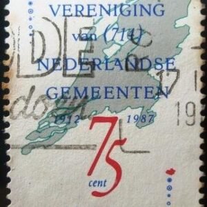 1987 - Map of the Netherlands