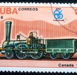 1986 - 1st Canadian locomotive, 1836