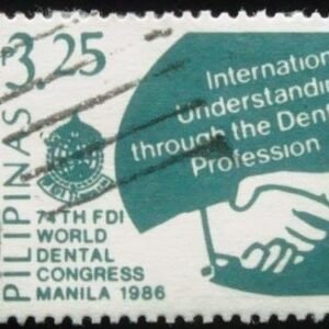 1987 - Handshake & Congress badge