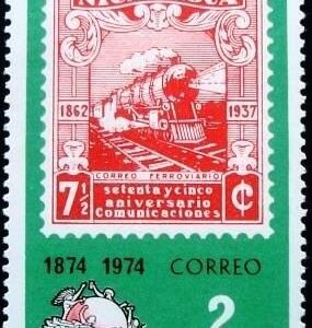 1974 - Old nicaraguan stamp