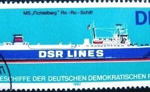 1982 - Ro-Ro ship Fichtelberg