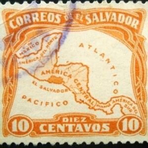 1924 - Map of Central America 10