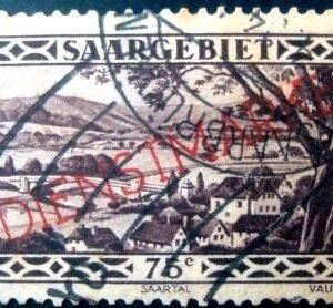 1929 - DIENSTMARKE 75c
