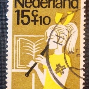 1964 - Girl playing flute