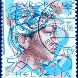 1986 - Woman's head