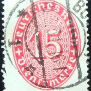 1929 - Value in an oval 15