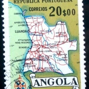 1955 - Map of Angola 20