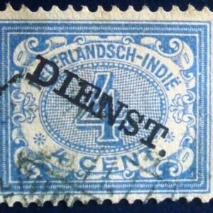 1912 - Regular Issues overprinted Dienst 4