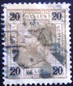 1899 - Emperor Franz Joseph 20