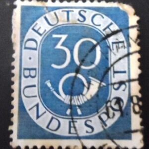 1951 - Digits with Posthorn 30