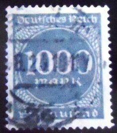 1923 - Value in circle 1000