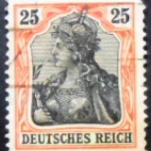 1906 - Germania inscr DEUTSCHES REICH 25