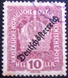 1920 - Emperors crown Overprint 10