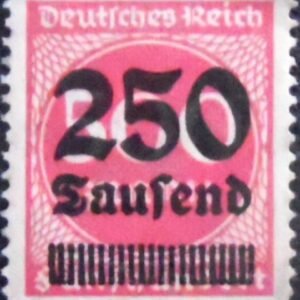 1923 - Surcharge 250T on 500m