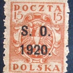 1920 - S.O. 1920 overprint